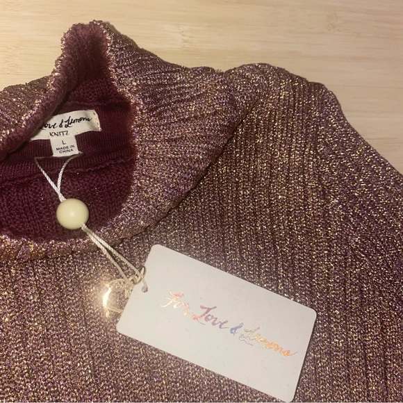 For Love And Lemons Gold & Brown Mini Dress - Picture 5 of 7